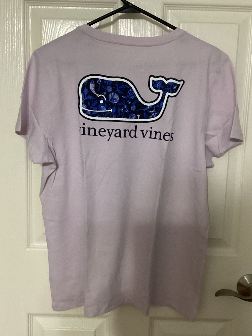 Vineyard Vines Lavender Camila Print Whale SS Choose a Women’s Lg or Women’s XL